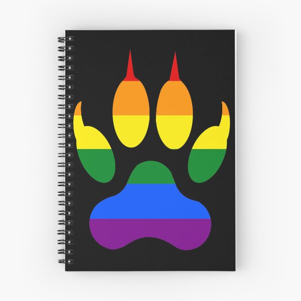 Item preview, Wolf Paw Classic Rainbow Pride designed and sold by MMwolfdogden.