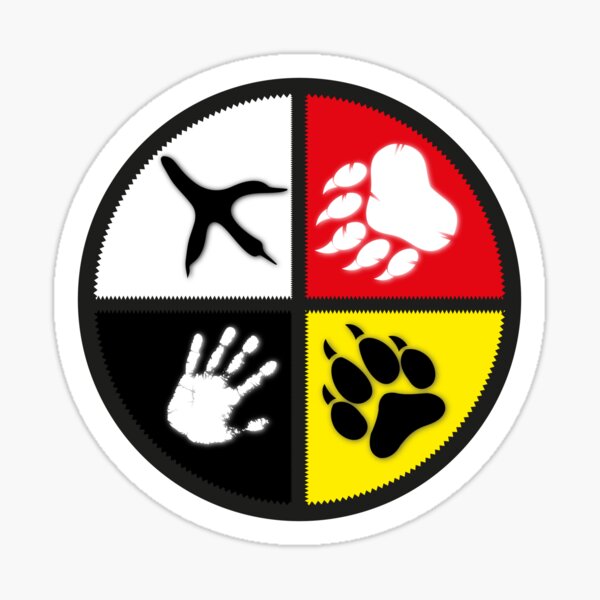 Native Americans | Medicine Wheel Sticker