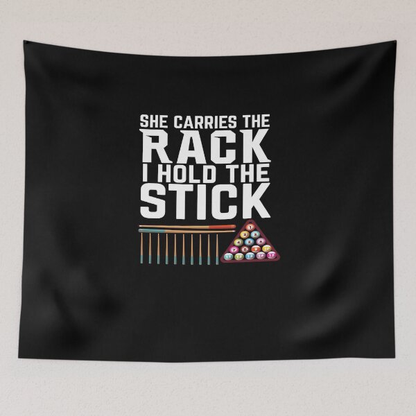 Item preview, She carries the rack i hold the stick designed and sold by pnkpopcorn.