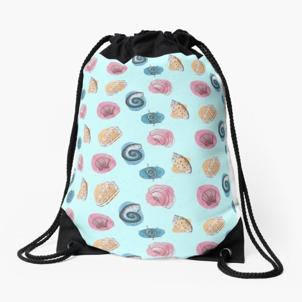 Shells Drawstring Bag