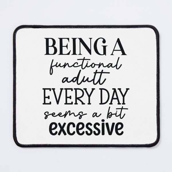 Item preview, Functional Adulting  designed and sold by Losthorsedesign.