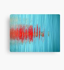 Slash of Red Canvas Print