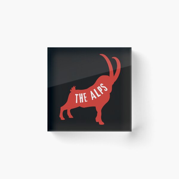Item preview, The Alps Alpine ibex Switzerland Schweiz designed and sold by Swissstore.