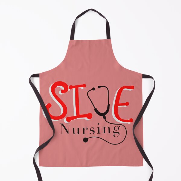 Item preview, SIUE Nursing with stethoscope design designed and sold by MaryaMeerkat.