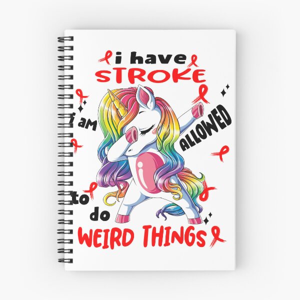 Item preview, Stroke Awareness Funny I have Stroke i'm allowed to do Weird Things! designed and sold by JanetShop809.