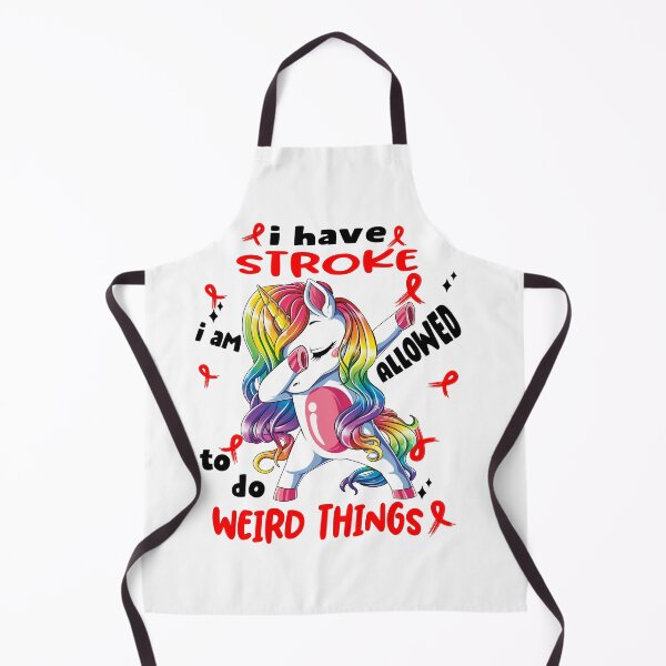 Item preview, Stroke Awareness Funny I have Stroke i'm allowed to do Weird Things! designed and sold by JanetShop809.