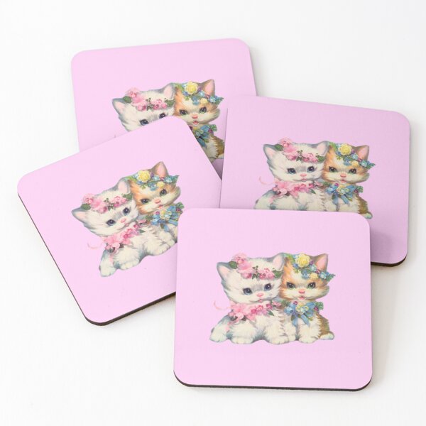 Item preview, vintage kitten twins designed and sold by venusbyliv.