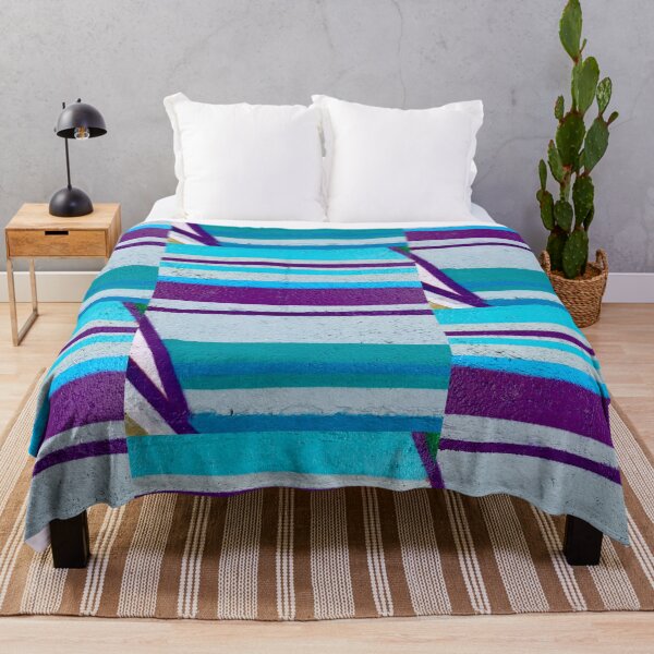 Item preview, Artwork purple blue lines graffiti art street art designed and sold by Tropical Blood.