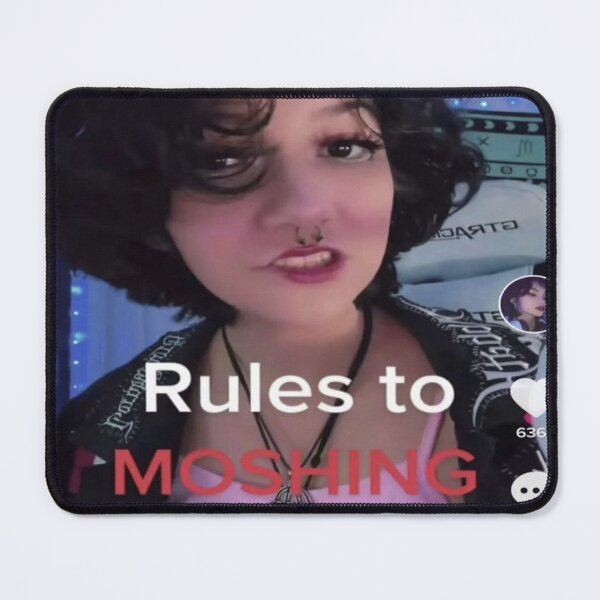 Item preview, RULES TO MOSHING designed and sold by poopcar.
