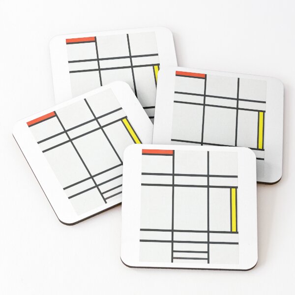 Item preview, Composition in White, Red, and Yellow (1936) Piet Mondrian (Dutch, 1872 - 1944) designed and sold by TeeARTHY.