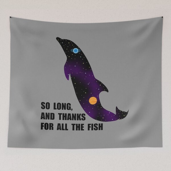 Item preview, Thanks For All The Fish designed and sold by jordangatto.