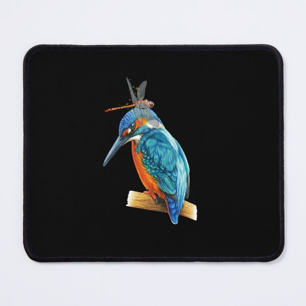 Item preview, CUTE KINGFISHER DRAGONFLIES DRAGONFLY designed and sold by sobriowslen.
