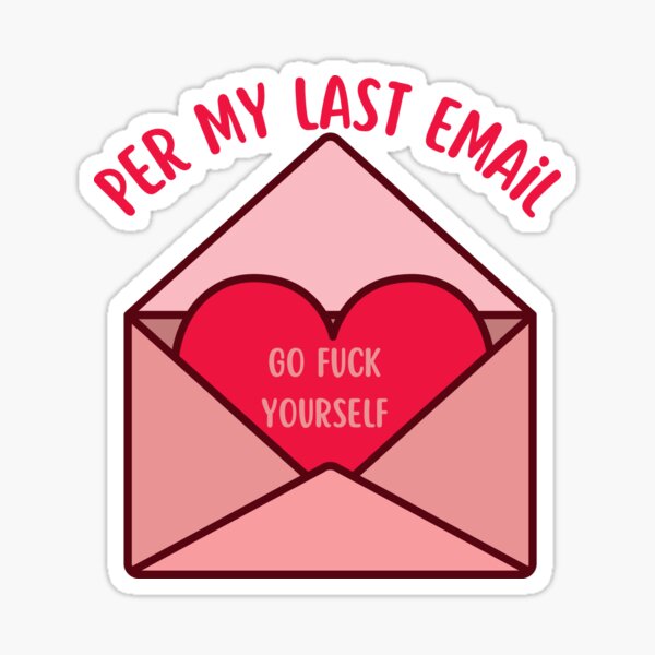 Per my last email, you can go f**k yourself Box