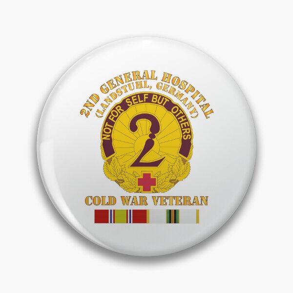 Item preview, Army - 2nd General Hospital - Landstuhl FRG - w COLD SVC designed and sold by Military Insignia Products.