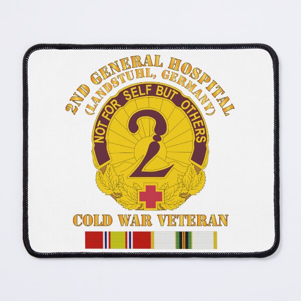 Item preview, Army - 2nd General Hospital - Landstuhl FRG - w COLD SVC designed and sold by Military Insignia Products.