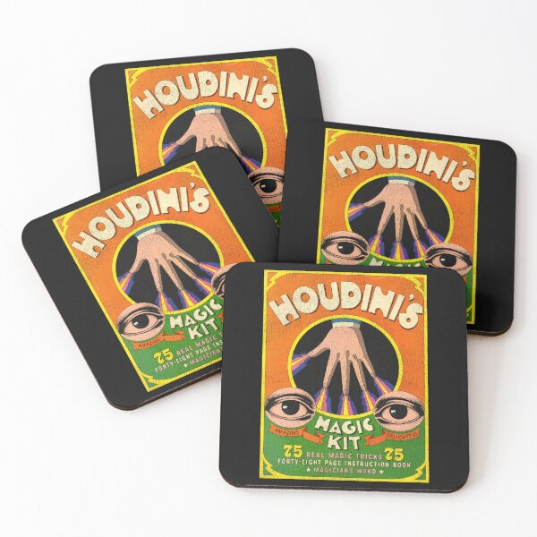 Artikelvorschau, Houdini's Magic Kit 70s Retro Book entworfen und verkauft von ourkid.