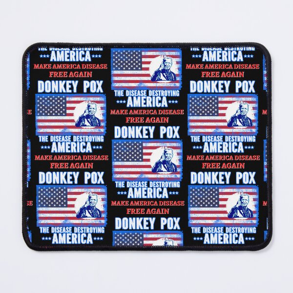 Item preview, Donkey Pox Make America Disease Free Again designed and sold by WoodburyLake.