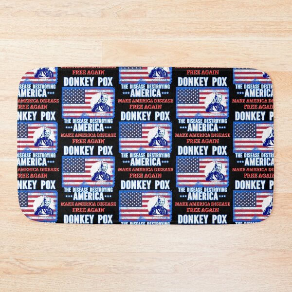 Item preview, Donkey Pox Make America Disease Free Again designed and sold by WoodburyLake.