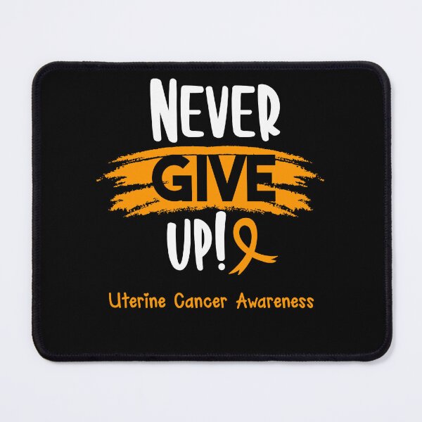 Item preview, Uterine Cancer Warrior - Uterine Cancer Awareness - Never Give Up! designed and sold by Robbsyn.