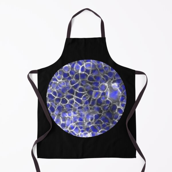 Item preview, Membranes and nuclei - blue and silver designed and sold by ArtByScience.
