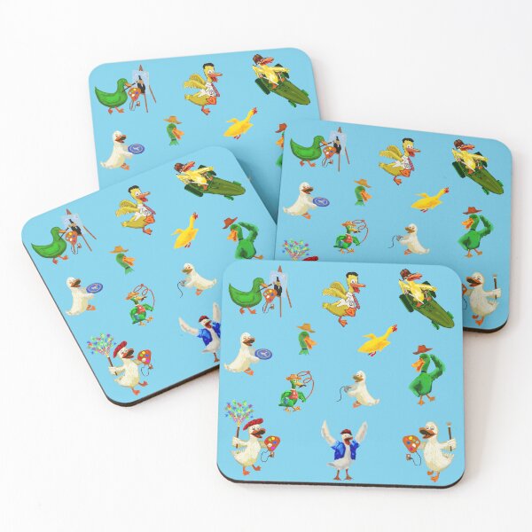 Item preview, A Dozen Ducks designed and sold by VerdeDoodleDuck.
