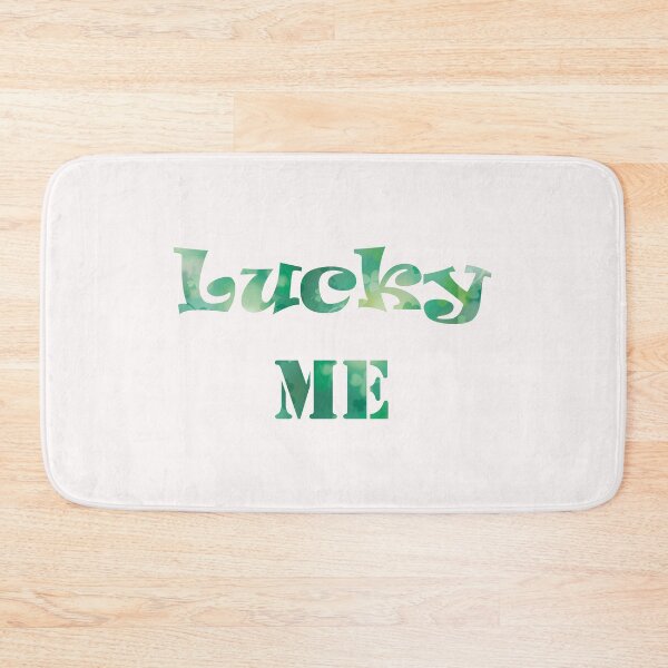 Item preview, Lucky Me, shamrock words designed and sold by KVDcreations.