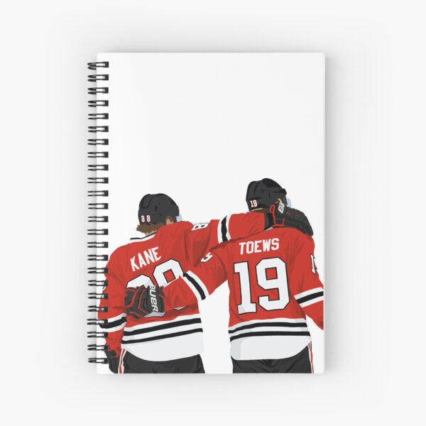 Jonathan Toews 3#301022 Spiral Notebook for Sale by IvoMoritz