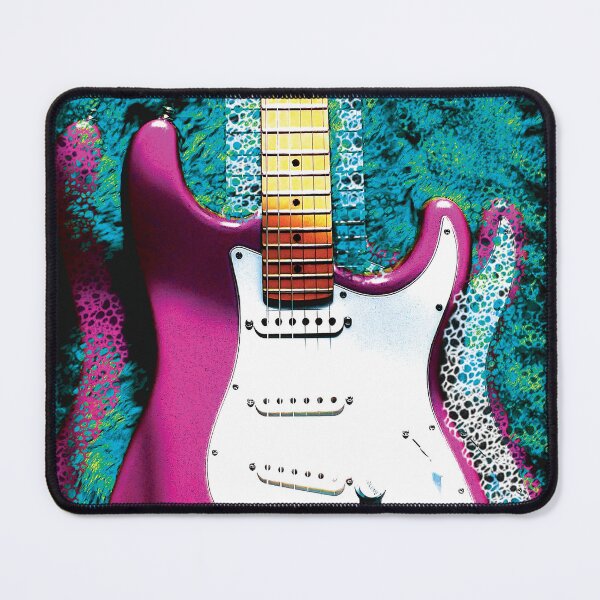 Item preview, Electric Guitar Foaming Pink designed and sold by QuarterMoon.