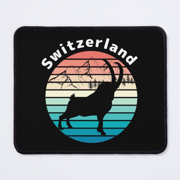 Item preview, Switzerland Alpine ibex Schweiz the Alps designed and sold by Swissstore.