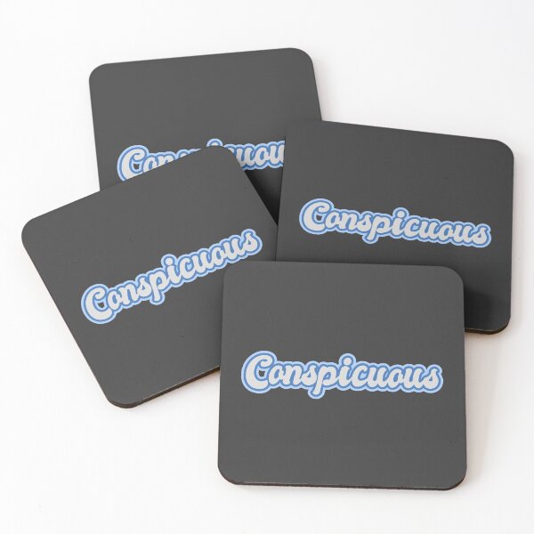 Item preview, Conspicuous - Blue, White designed and sold by Chubuter.