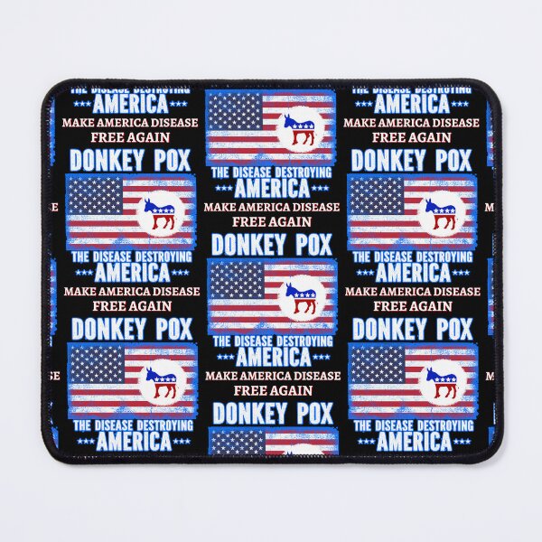 Item preview, Donkey Pox Make America Disease Free Again designed and sold by WoodburyLake.