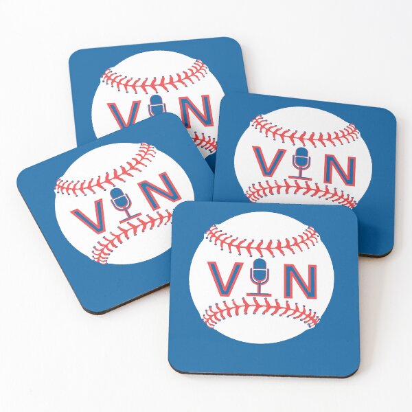 Item preview, Copy of Vin Baseball Sticker with Blue Background designed and sold by FlippinTurtles.