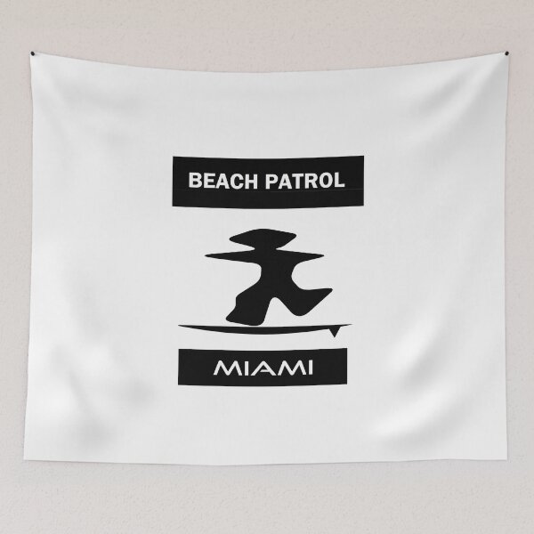 Item preview, Beach Patrol (Miami) designed and sold by porfysoundtrack.