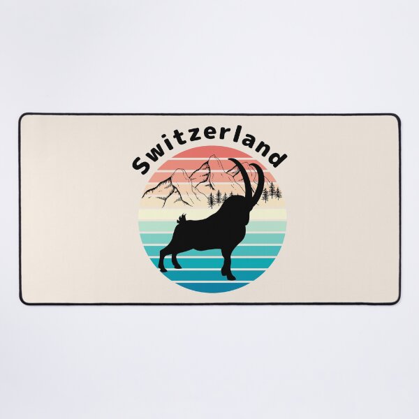 Item preview, Switzerland Alpine ibex Schweiz the Alps designed and sold by Swissstore.