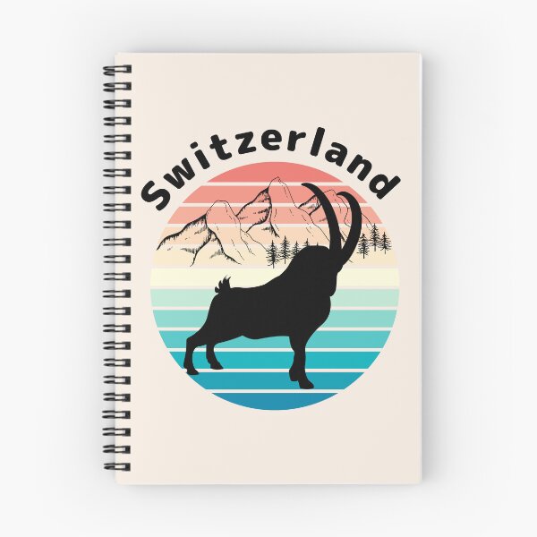 Item preview, Switzerland Alpine ibex Schweiz the Alps designed and sold by Swissstore.