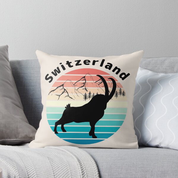 Item preview, Switzerland Alpine ibex Schweiz the Alps designed and sold by Swissstore.
