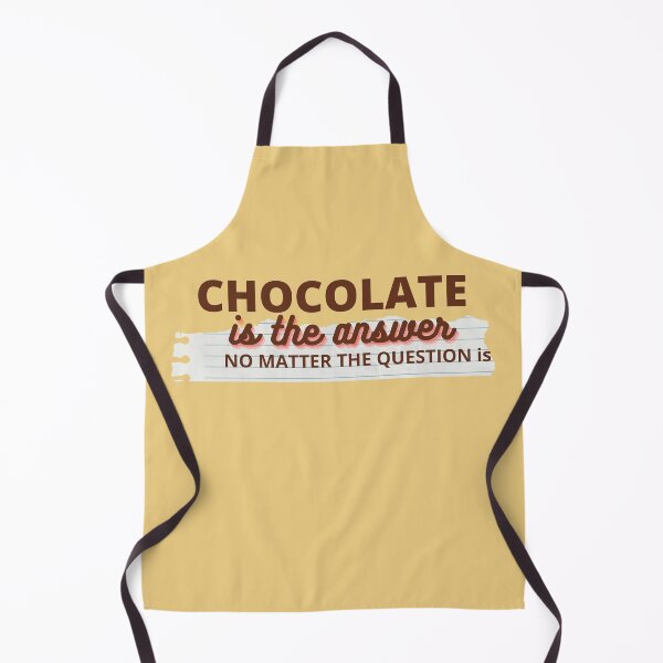Item preview, THE ANSWER IS - CHOCOLATE designed and sold by ABORIKA.