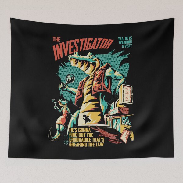 Item preview, The Investigator (black version) designed and sold by RafaelLima7.