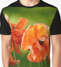 Oriental Poppies Graphic T-Shirt