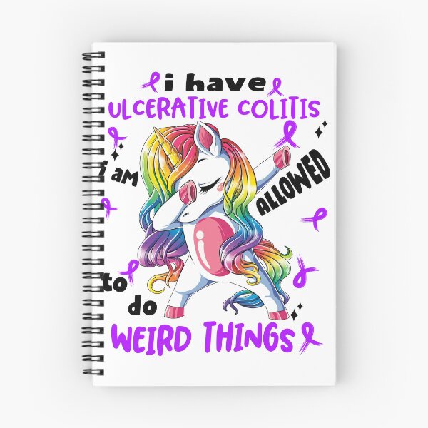 Item preview, Ulcerative Colitis Awareness Funny I have Ulcerative Colitis i'm allowed to do Weird Things! designed and sold by JanetShop809.