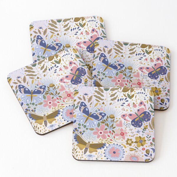 Item preview, Butterflies and Flowers  designed and sold by silviaol.