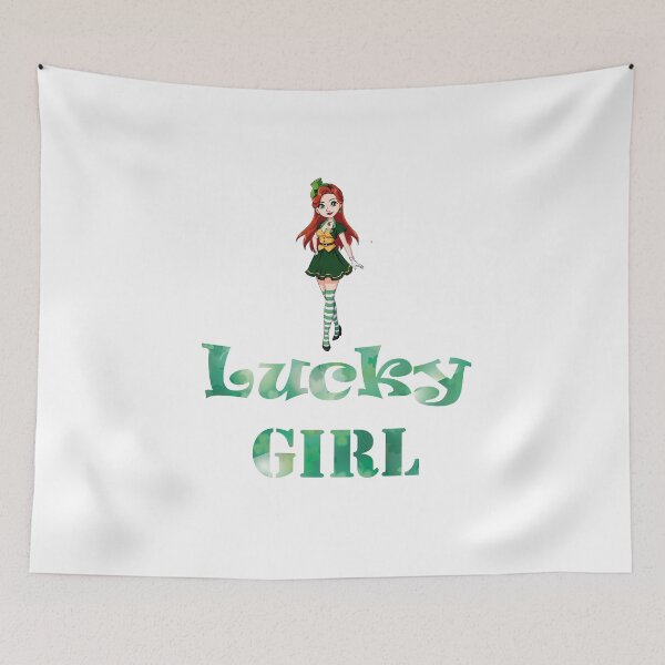 Item preview, Lucky Girl, shamrock without background designed and sold by KVDcreations.