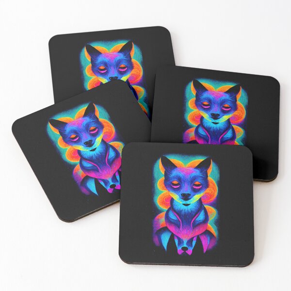 Item preview, Psychedelic Fox  designed and sold by ResistNormality.