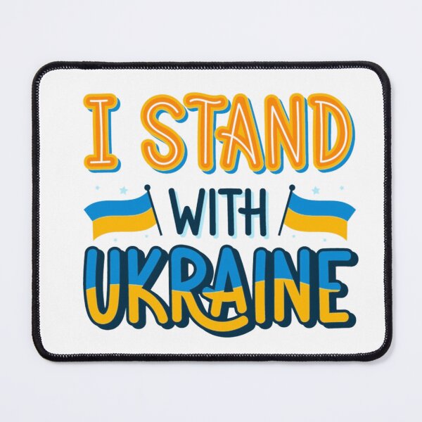 Item preview, I stand with ukraine Ukrainian flag Kiev Kyiv designed and sold by hassbelo.