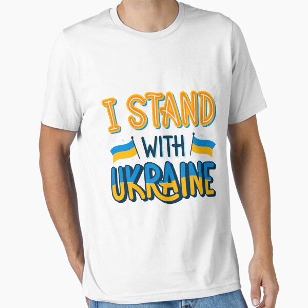 Item preview, I stand with ukraine Ukrainian flag Kiev Kyiv  designed and sold by hassbelo.