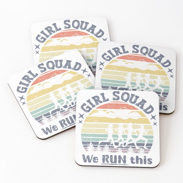 Item preview, Girl Squad We Run This Vintage Sunset Girl Power Squad designed and sold by PearlMoonGrapes.