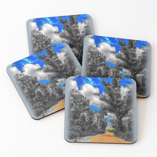 Item preview, Australian bush road designed and sold by indiafrankk.
