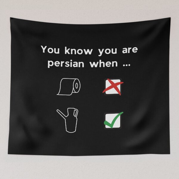 Artikelvorschau, Sie wissen, dass Sie Perser sind, wenn Sie Aftabe verwenden – einen persischen (iranischen) Witz entworfen und verkauft von Persian Pride Official.