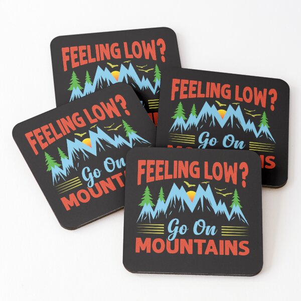 Item preview, Feeling low go on mountains. designed and sold by tabykid.