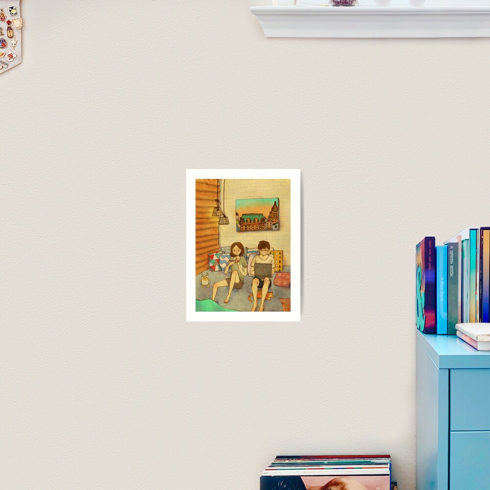 Laid-back afternoon Art Print